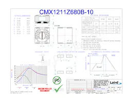 CMX1211Z680B-10 Datasheet Copertura