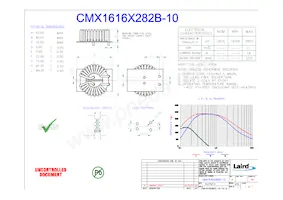 CMX1616X282B-10 Datasheet Copertura
