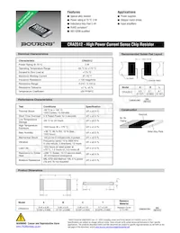 CRA2512-FZ-R001ELF Datasheet Cover