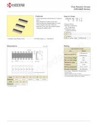 CRC3A4E84R5FT Datasheet Page 3