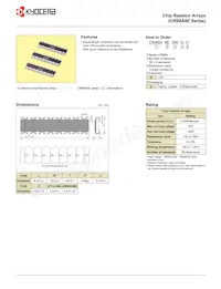 CRC3A4E84R5FT Datasheet Page 4
