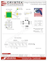CVCO33CL-0125-0200 Datasheet Page 2