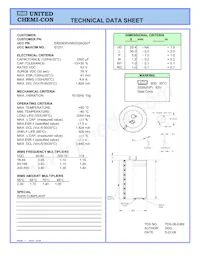 E80D630VNN332AQ50T Datasheet Cover