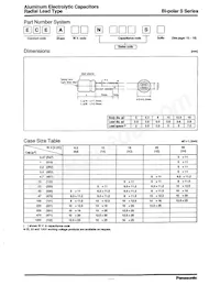 ECE-A1AN470S 데이터 시트 표지