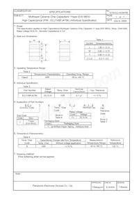 ECJ-1VBFJ475K Datasheet Page 2