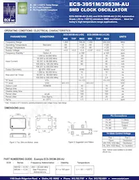 ECS-3953M-120-AU-TR Datasheet Cover