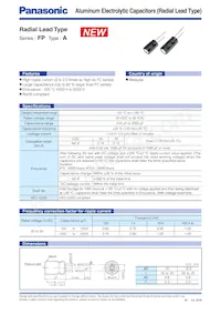 EEU-FP1E152B Datasheet Cover