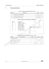 EMIF02-SPK01C2 Datasheet Page 2