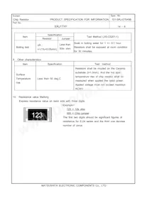 ERJ-1TYF104U Datasheet Page 9