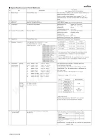 GRM155R61C105KE01J Datasheet Page 2