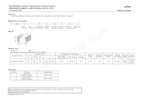 GRM188R6YA106MA73J Datasheet Cover