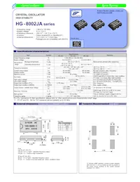 HG-8002JA 40.0000M-PCCXL3:ROHS Datasheet Copertura
