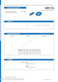 HM17A-1010102LF Datasheet Cover