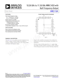 HMC1164LP5ETR Datasheet Cover
