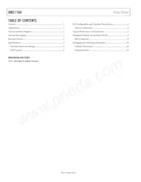 HMC1164LP5ETR Datasheet Page 2