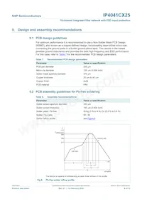 IP4041CX25/LF/P Datasheet Page 9