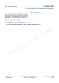 IP4041CX25/LF/P Datasheet Page 12
