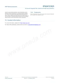 IP4041CX25/LF/P Datasheet Pagina 12