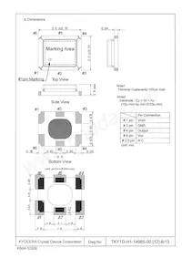 KT2520K26000DCW28QAS Datasheet Page 8