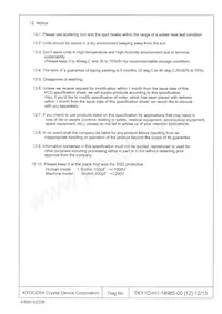 KT2520K26000DCW28QAS Datasheet Page 12