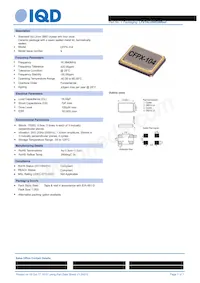 LFXTAL059528REEL Datasheet Cover