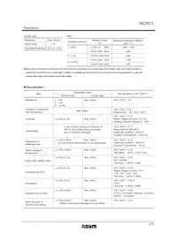 MCR01MZSF1003 Datasheet Pagina 2