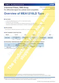 MEA1210LD220T001 Datasheet Page 3