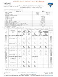 MKP383430250JPP5T0 Datasheet Page 10