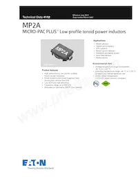 MP2A-101-R Datenblatt Cover