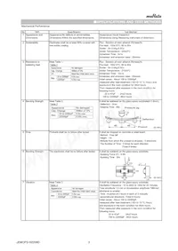 NFM18CC101R1C3D Datasheet Pagina 3