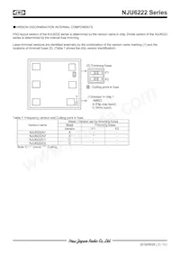 NJU6222CC-V-CT4 Datenblatt Seite 3