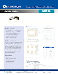 NX3261E0125.000000 Datasheet Copertura