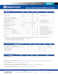 NX3261E0125.000000 Datasheet Page 2