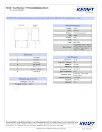 PFR5151J630J11L4BULK 데이터 시트 표지