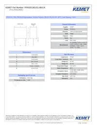 PFR5331J63J11L4BULK Datasheet Cover