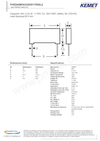 PHE840MD6330KD17R06L2 Datasheet Cover