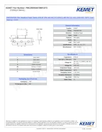 PME295RB4470MR19T0 Datasheet Cover