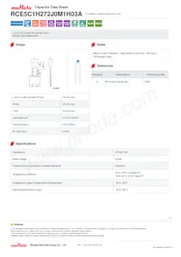 RCE5C1H272J0M1H03A Datasheet Copertura