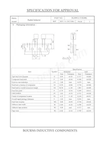 RLH0912-101KBRL 데이터 시트 페이지 3