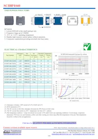 SCIHP1040-R82M Datasheet Cover