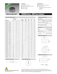SDR0604-100KL Datenblatt Cover