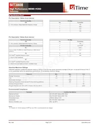 SIT3808AI-D3-33-EE-74.250000X Datasheet Page 2