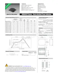 SRN4012T-3R3M Datasheet Cover