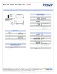 T495A226M010ZTE1K2 Datenblatt Cover