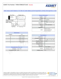 T495A475M020ZTE1K8 Datasheet Cover