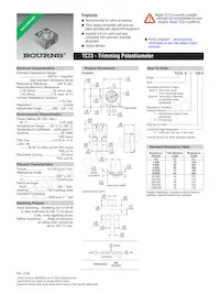 TC73X-1-502E Datasheet Cover