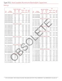 TCG850T450N2L Datasheet Page 2