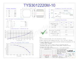 TYS3012220M-10 Datasheet Cover