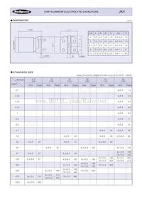 35JKV220M10X10.5 Datasheet Page 2