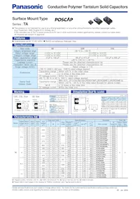 6TAE330ML Datasheet Cover